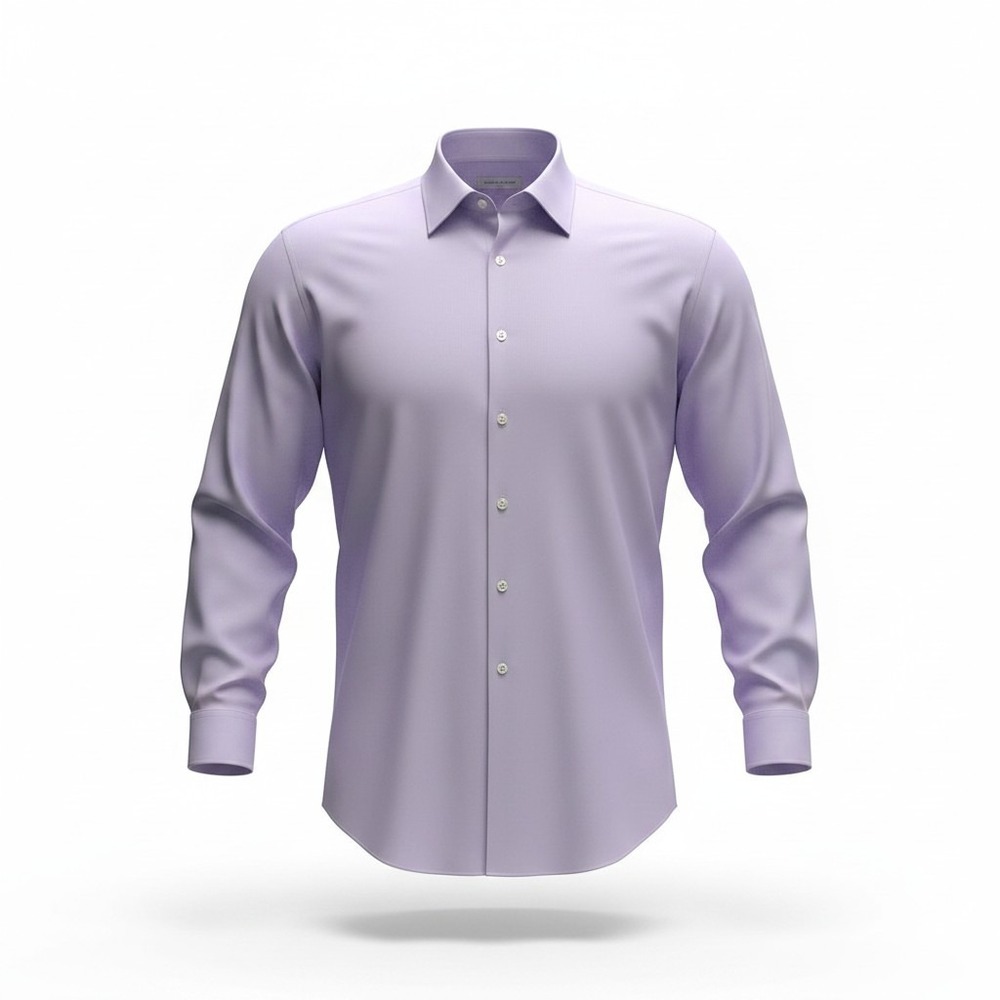 Joseph & Feiss Men's Purple Micro Stripe Non-Iron Cotton Dress Shirt 18 34/35‎